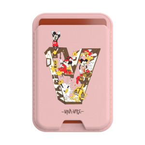 Mickey Mouse Pink Card Holder